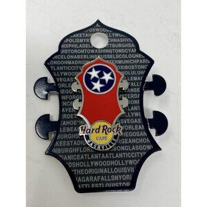 Hard Rock Cafe Nashville Core Headstock Flag Pin 2017 NEW